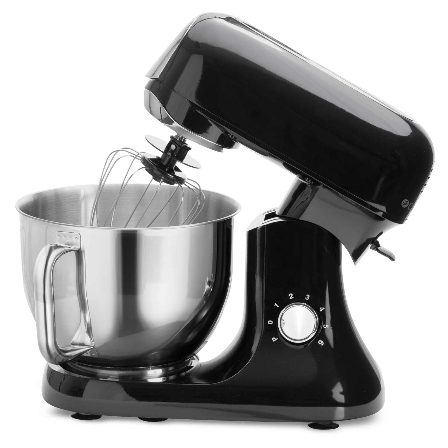 Champion Köksmaskin Pro 6L 1200W KA400 Shiny Svart - Scandikitchen